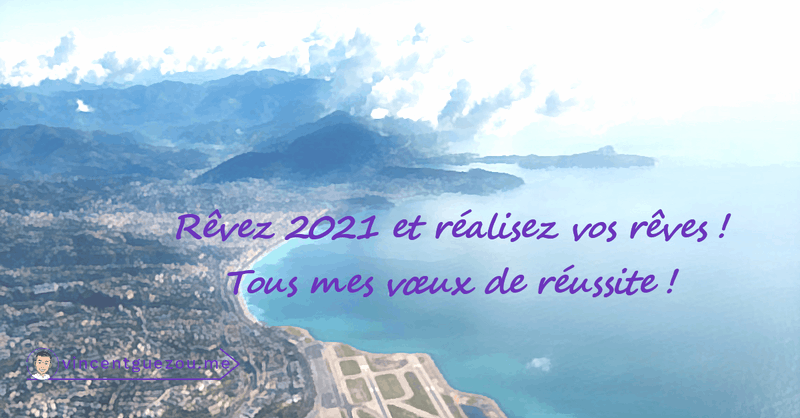 Alpes-Maritimes vœux voeux 2021 Vincent Guezou